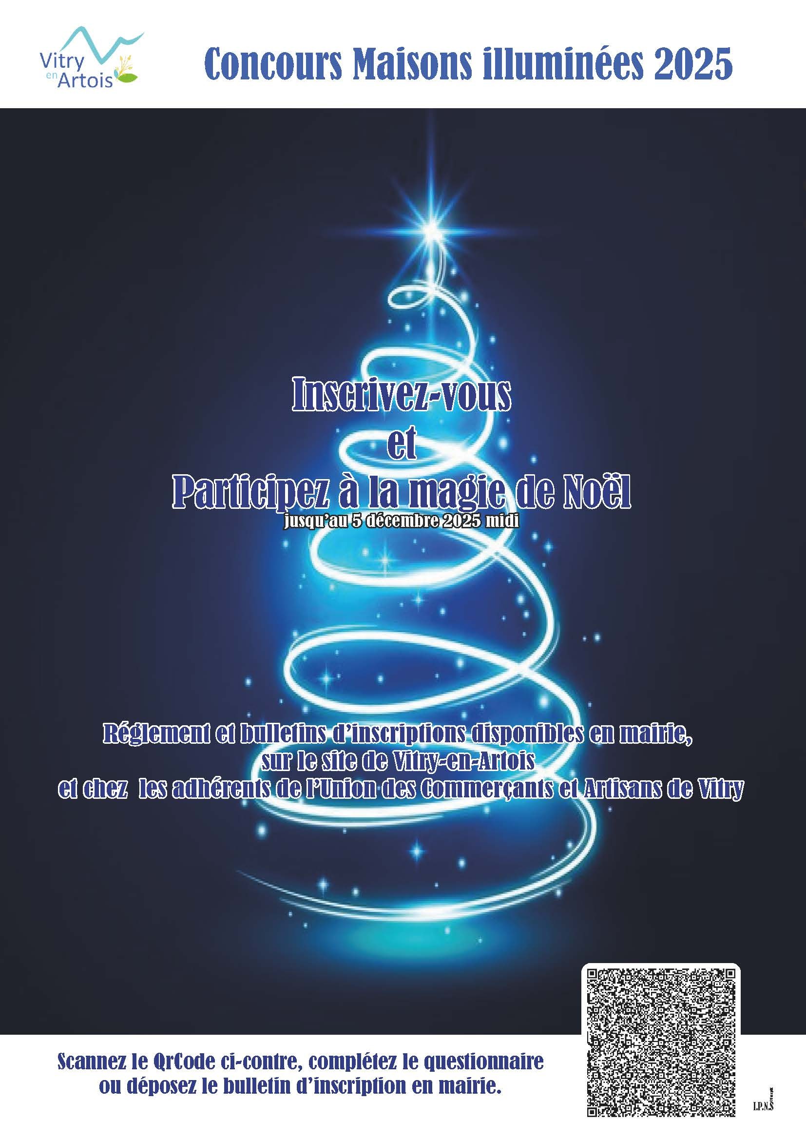 affiche concoursIlluminations2025_