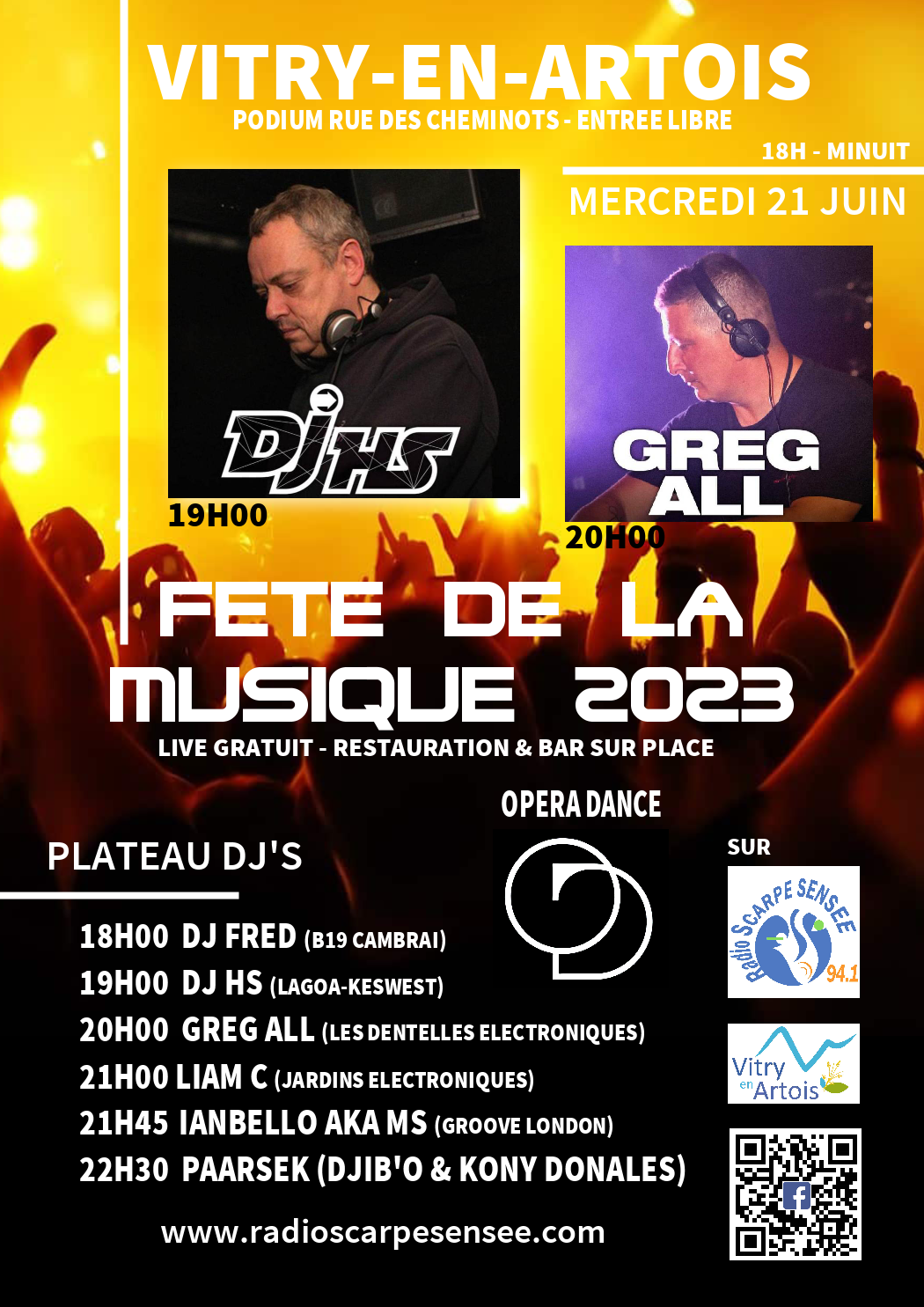 affiche radio scarpe sensée