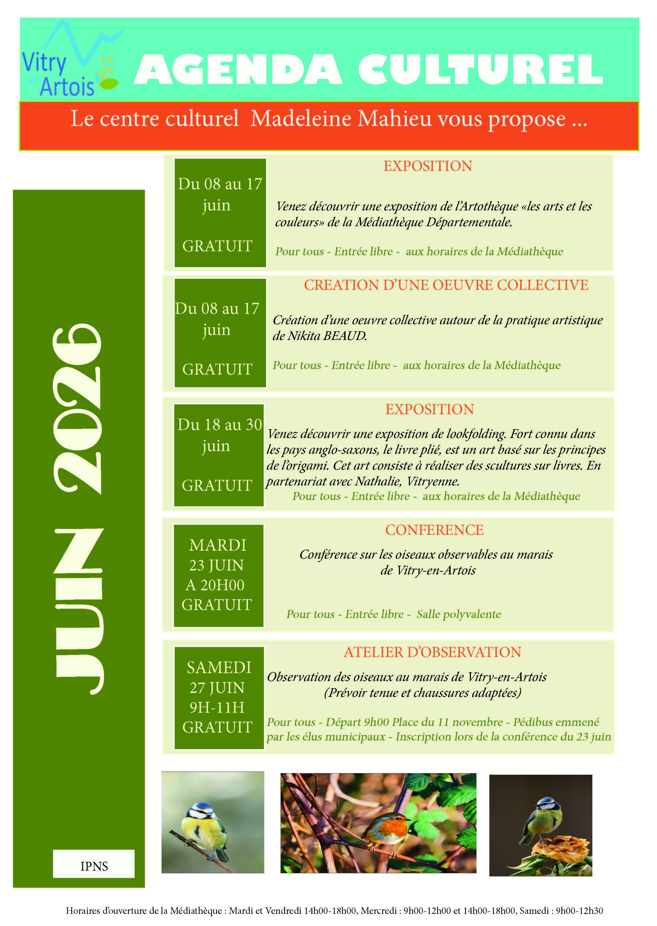 agenda JUIN 2026