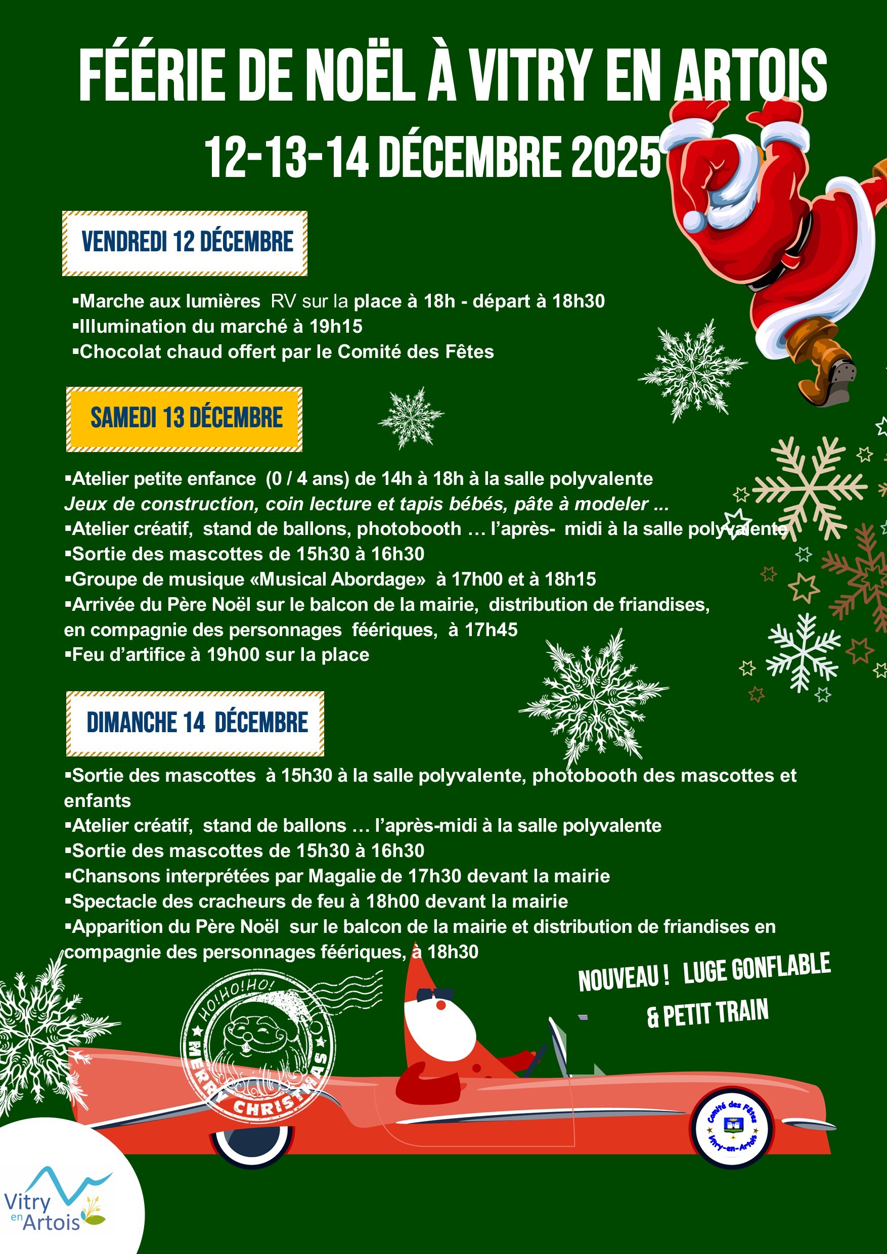 PROGRAMME DE NOEL