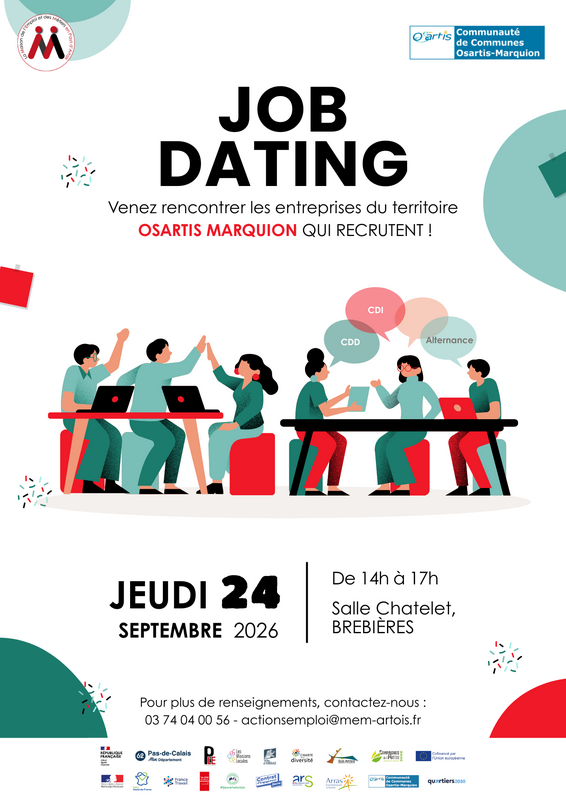 Affiche JD Brebières